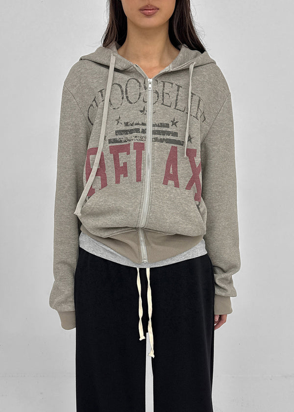 Rekhu Vintage Zip-up Hoodie