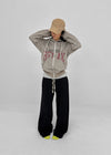 Rekhu Vintage Zip-up Hoodie