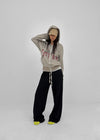 [MADE] Melio Mink Low Bootcut Elastic Waist Pants (2 SIZE)