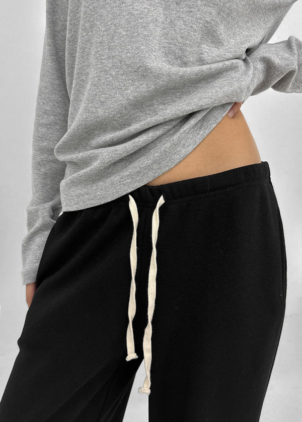 [MADE] Melio Mink Low Bootcut Elastic Waist Pants (2 SIZE)