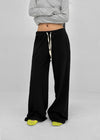 [MADE] Melio Mink Low Bootcut Elastic Waist Pants (2 SIZE)