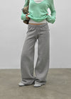 [MADE] Polnen Brushed Straight Back Pocket Elastic Pants