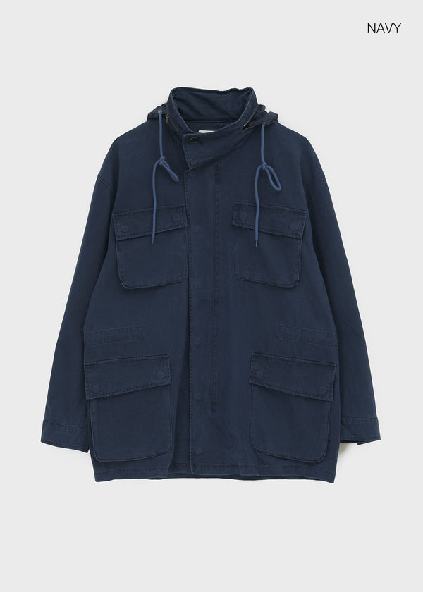 (UNISEX) Flynn Vintage Two-Way Field Jacket