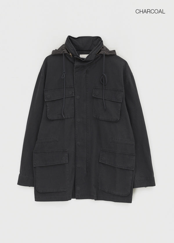 (UNISEX) Flynn Vintage Two-Way Field Jacket