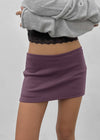 [MADE] Heaven Fleece-lined Elastic Waist Mini Skirt Pants