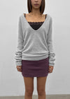 [MADE] Renov Wool Deep V-Neck Knit