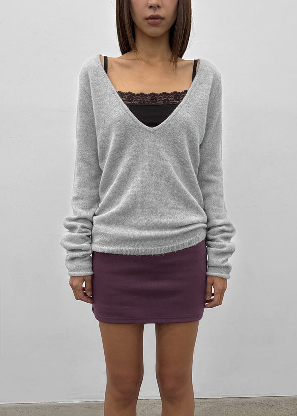 [MADE] Renov Wool Deep V-Neck Knit