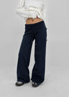 [MADE] Polnen Brushed Straight Back Pocket Elastic Pants