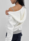 Wining knit hoodie