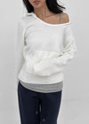 Wining knit hoodie