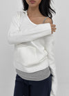 Wining knit hoodie