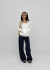 Wining knit hoodie