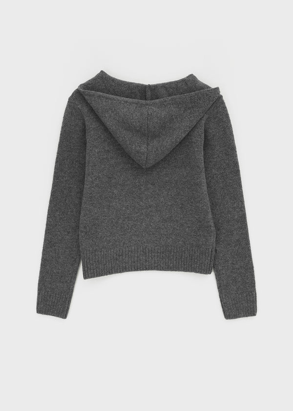 Wining knit hoodie