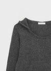 Wining knit hoodie