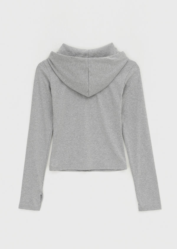 Jaban Warmer Slim Fit Zip-up Hoodie