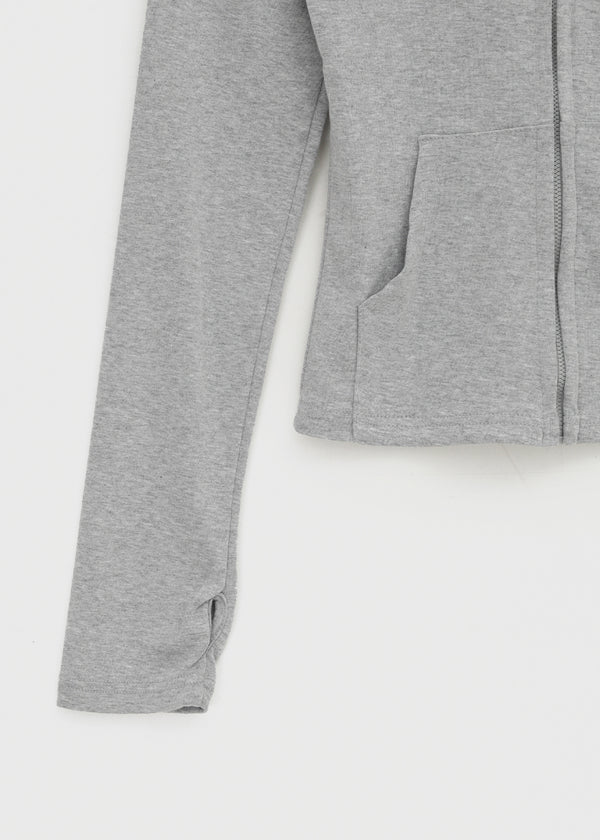 Jaban Warmer Slim Fit Zip-up Hoodie
