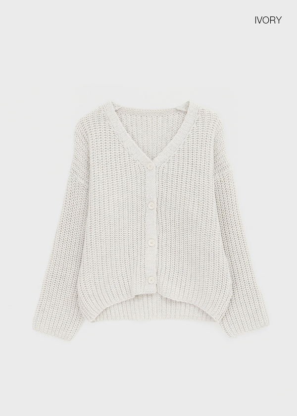Lazzi Oversized Knit Cardigan