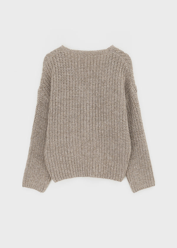 Lazzi Oversized Knit Cardigan