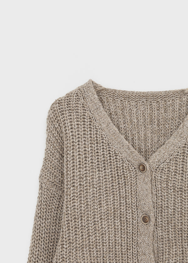 Lazzi Oversized Knit Cardigan