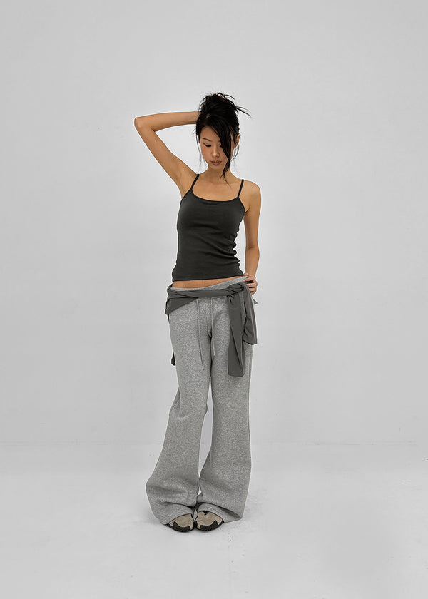 [MADE] Polnen Brushed Bootcut Back Pocket Elastic Pants