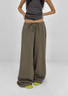 [MADE] Polnen Brushed Wide Back Pocket Elastic Pants