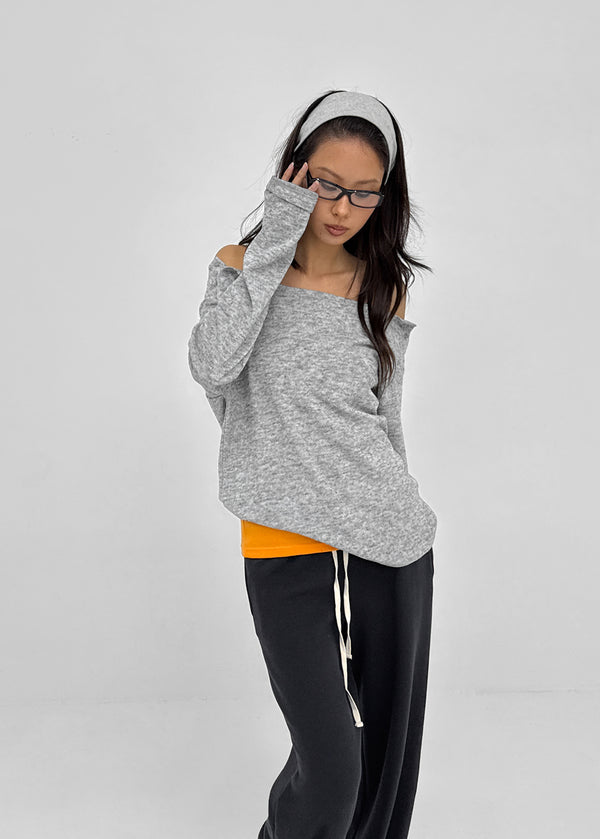 [MADE] Melio Mink Low Bootcut Elastic Waist Pants (2 SIZE)