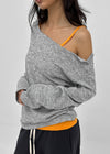[MADE] Rubeon Knit Button Long Sleeve Tee