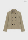 Tango High-Neck Double-Waisted Jacket
