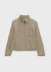 Tango High-Neck Double-Waisted Jacket