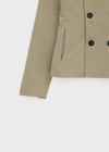 Tango High-Neck Double-Waisted Jacket
