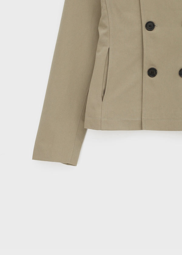 Tango High-Neck Double-Waisted Jacket