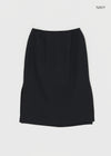 Torbet slit midi skirt