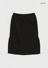 Torbet slit midi skirt