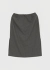 Torbet slit midi skirt