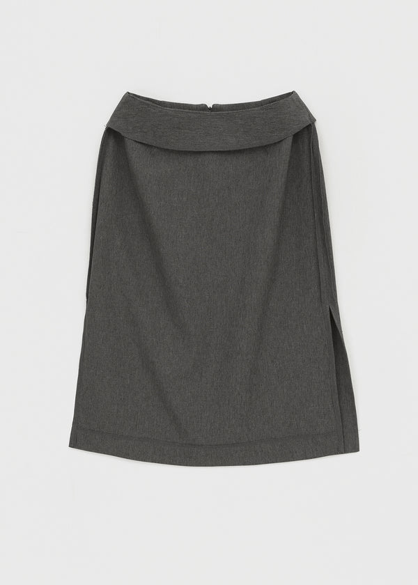 Torbet slit midi skirt