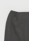 Torbet slit midi skirt