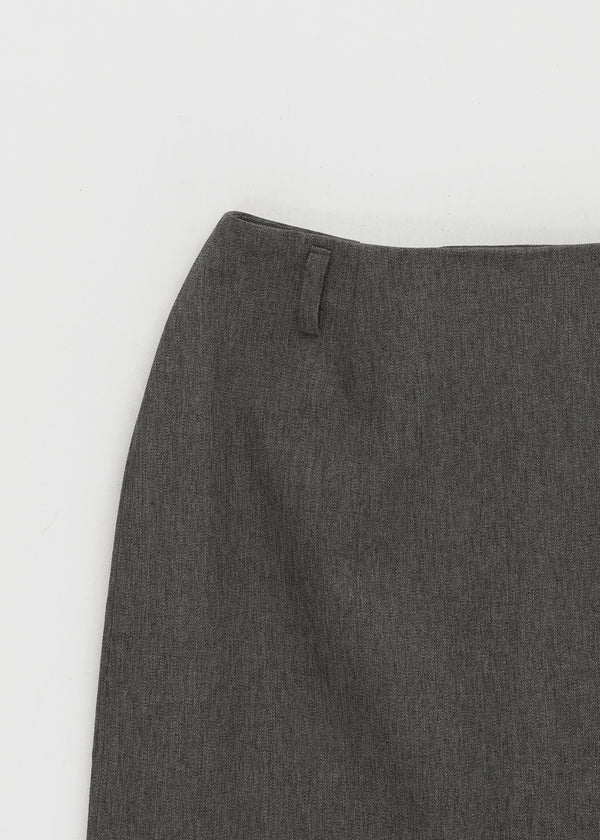 Torbet slit midi skirt