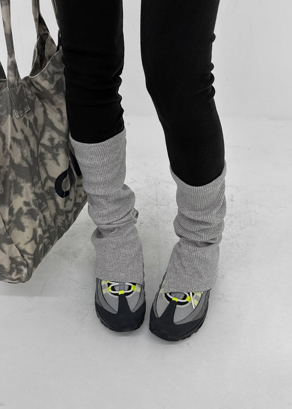 Nine Four Ribbed Slit Warmer Leggings