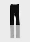 Nine Four Ribbed Slit Warmer Leggings