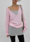 [MADE] Renov Wool Deep V-Neck Knit