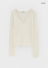 [MADE] Renov Wool Deep V-Neck Knit