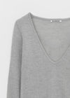[MADE] Renov Wool Deep V-Neck Knit