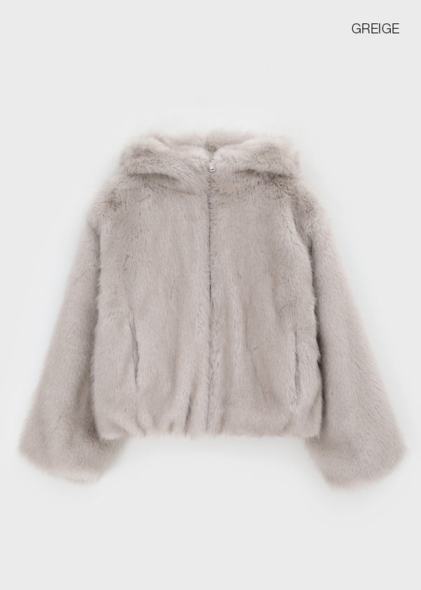 [MADE] Zeroin Fur Hooded Jumper