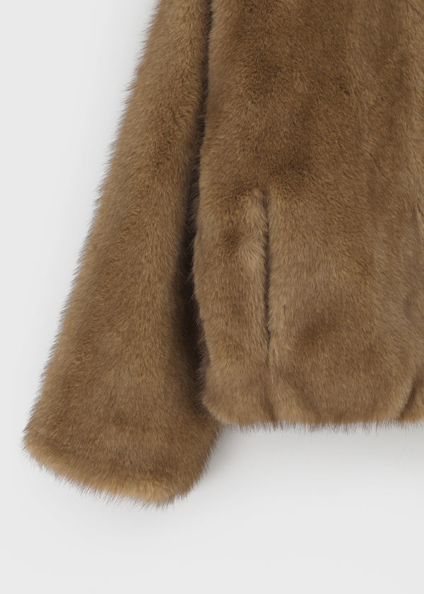 [MADE] Zeroin Fur Hooded Jumper