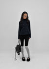 Tango High-Neck Double-Waisted Jacket