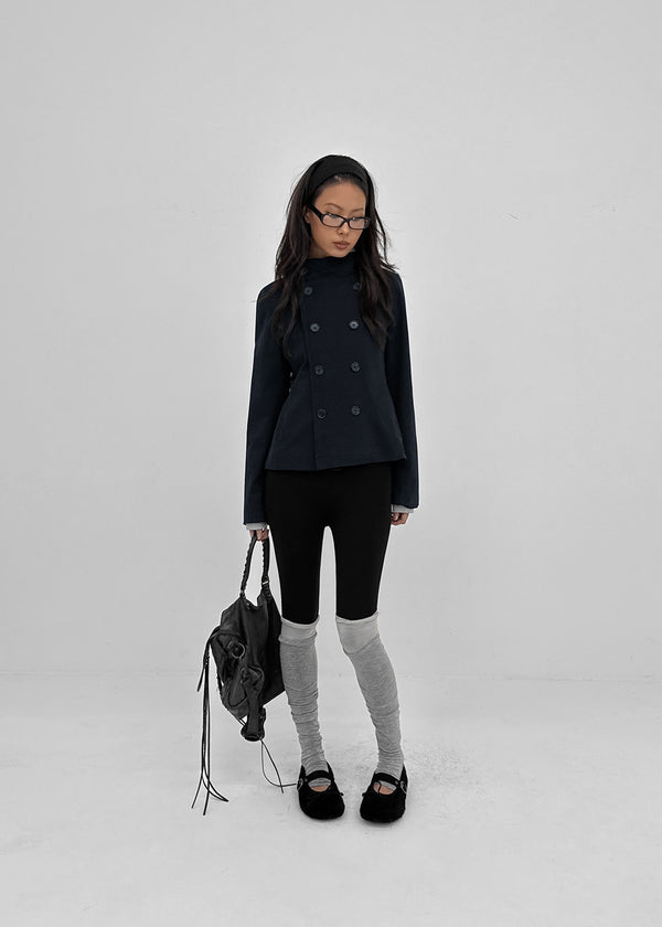 Tango High-Neck Double-Waisted Jacket