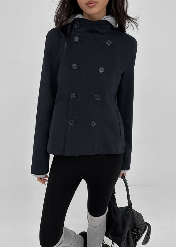 Tango High-Neck Double-Waisted Jacket