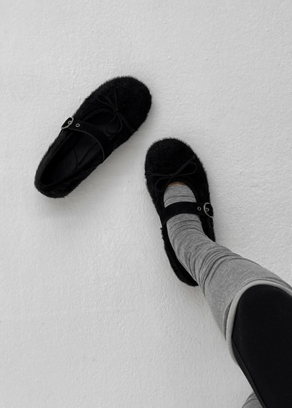 [MADE] Riponi Fur Flat Shoes