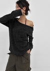 [MADE] Rubeon Knit Button Long Sleeve Tee