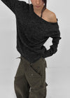 [MADE] Rubeon Knit Button Long Sleeve Tee